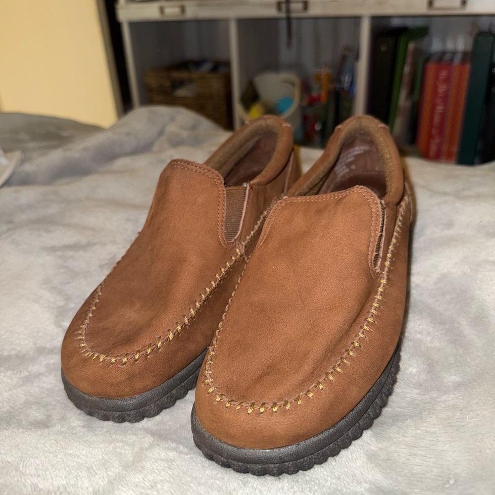 Brown Slip-On Shoes